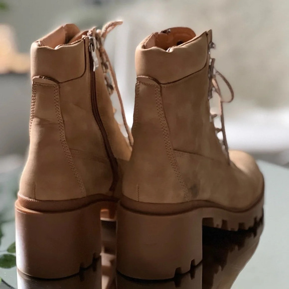 TELLURIDE Lace Up Combat Boots - Picture 2 of 4